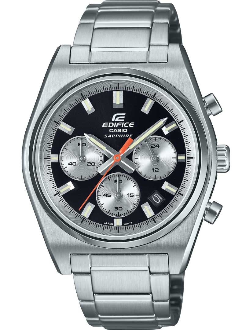 Casio Edifice EFB-730D-1AVUEF - Quartz - Silver - Herrklocka - Rostfri stål - Safir