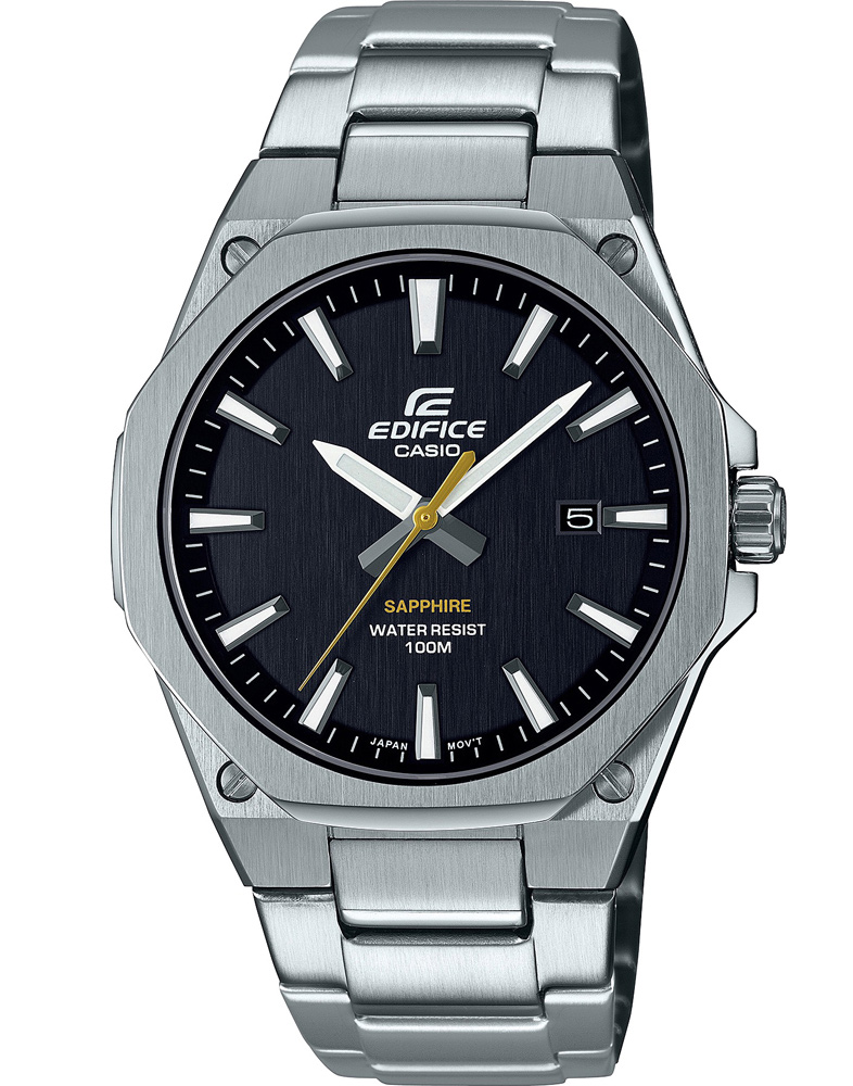Casio Edifice EFR-S108D-1AVUEF - Quartz - Grå - Herrklocka - Rostfri stål - Safir