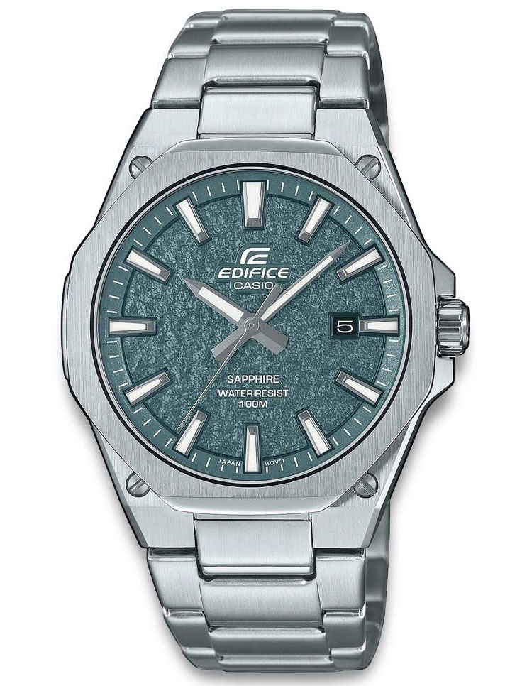 Casio Edifice EFR-S108DE-3AVUEF - Quartz - Silver - Herrklocka - Rostfri stål - Safir