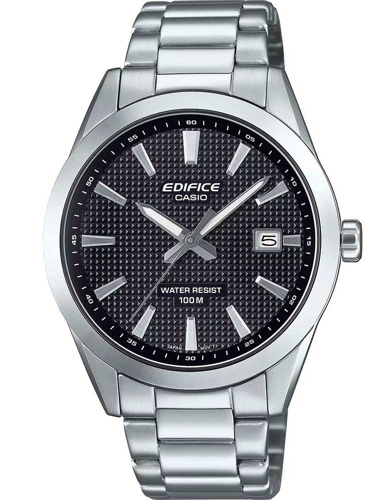 Casio Edifice EFV-160D-1AVEF - Quartz - Silver - Herrklocka - Rostfri stål - Härdat mineralglas