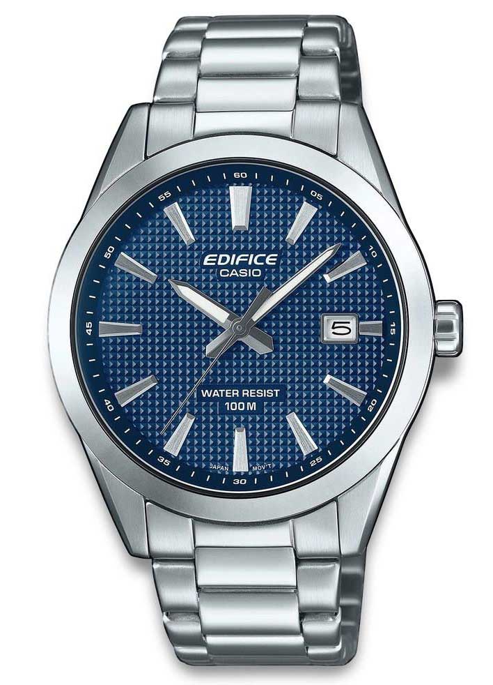 Casio Edifice EFV-160D-2AVEF - Quartz - Silver - Herrklocka - Rostfri stål - Härdat mineralglas