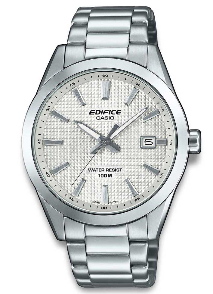 Casio Edifice EFV-160D-7AVEF - Quartz - Silver - Herrklocka - Rostfri stål - Härdat mineralglas