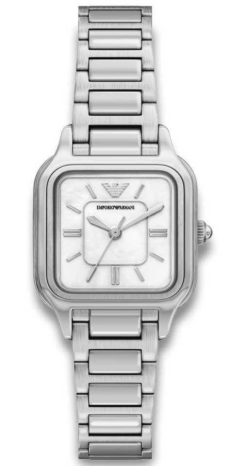 Emporio Armani Cecilia AR11742 - Quartz - Silver - Damklocka - Rostfri stål - Härdat mineralglas