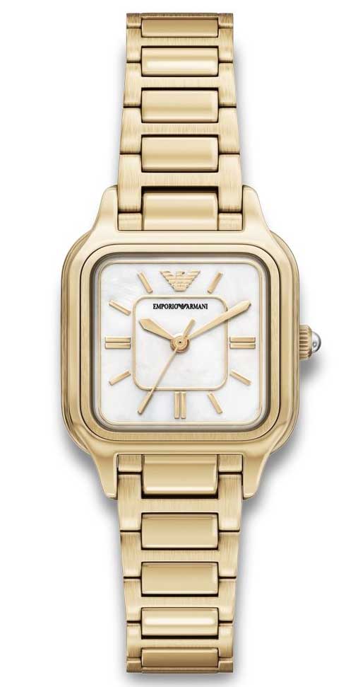 Emporio Armani Cecilia AR11744 - Quartz - Guld - Damklocka - Rostfri stål - Härdat mineralglas