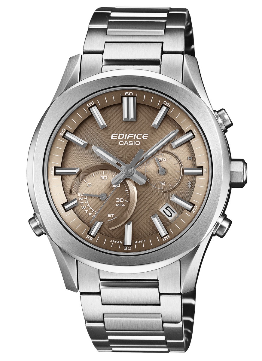 Casio Edifice Bluetooth EQB-1300D-5AEF - Quartz - Silver - Herrklocka - Rostfri stål - Safir