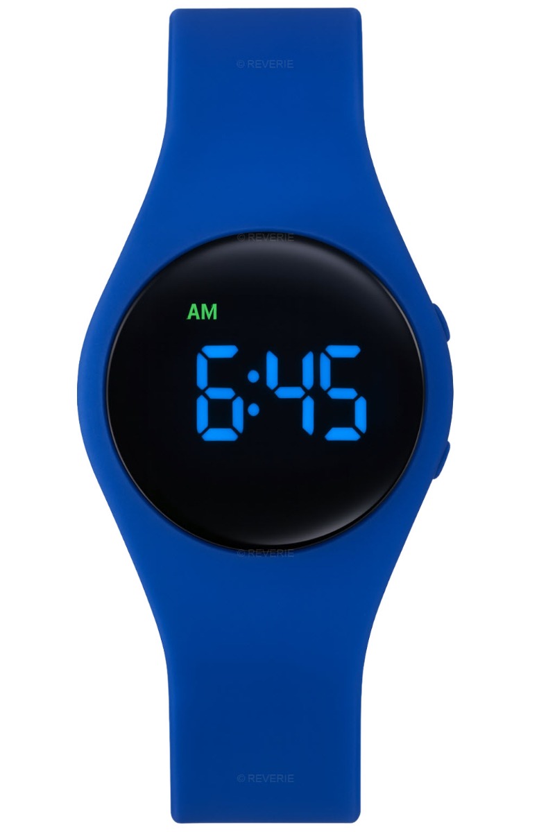 Fibex Vibrating Reminder Watch 15 Alarms V2 FIBEX15V2NAVY - Digitalt - Blå - Barnklocka - Silikon -