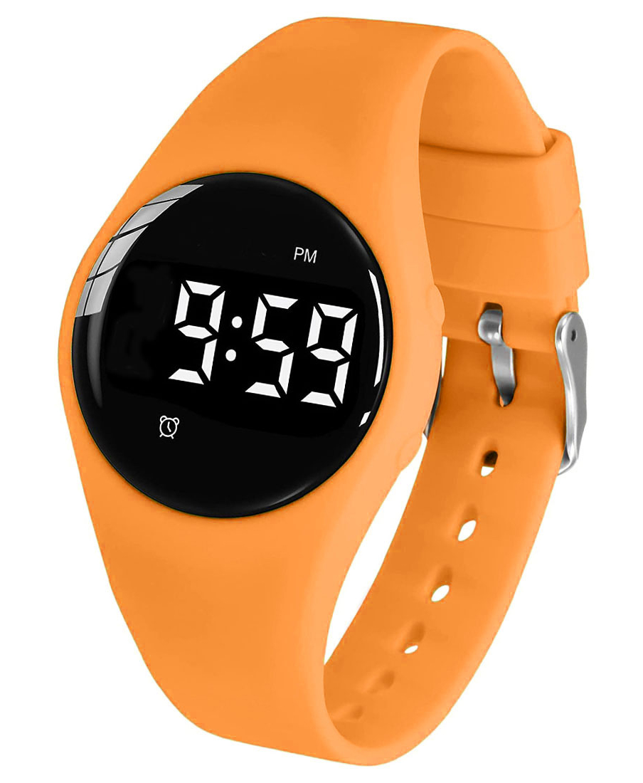 Bättre vardagsrutiner orange hjälpklocka | FIBEX15V2ORANGE - Digitalt - Orange - Unisex - Silikon - Akryl