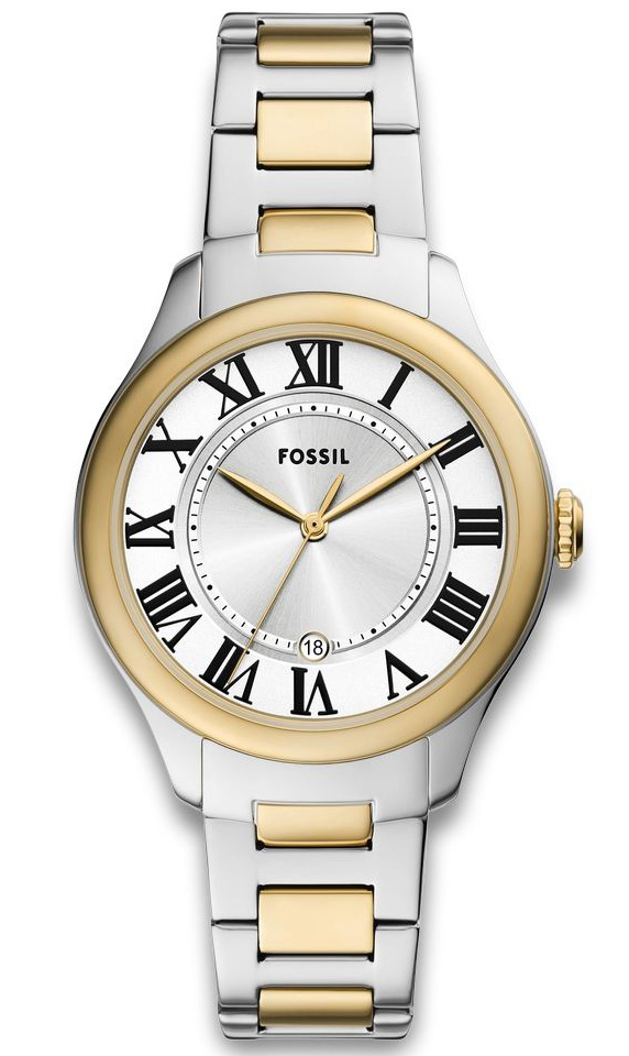 Fossil Gilmore ES5396 - Quartz - Silver - Damklocka - Rostfri stål - Härdat mineralglas