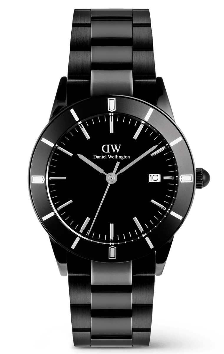 Daniel Wellington Iconic Paradigma Link Black DW00100821 - Quartz - Svart - Herrklocka - Rostfri stål - Härdat mineralglas