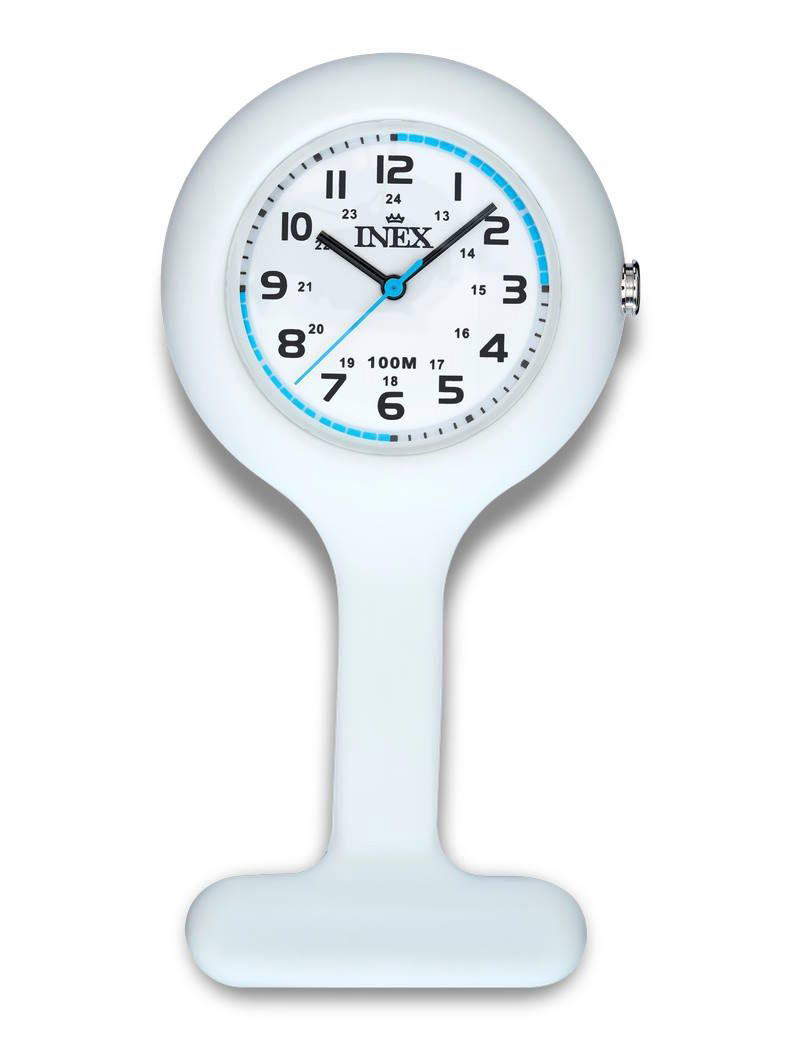 Inex Nurse Watch A47128S4A - - Vit - Unisex - - Härdat mineralglas