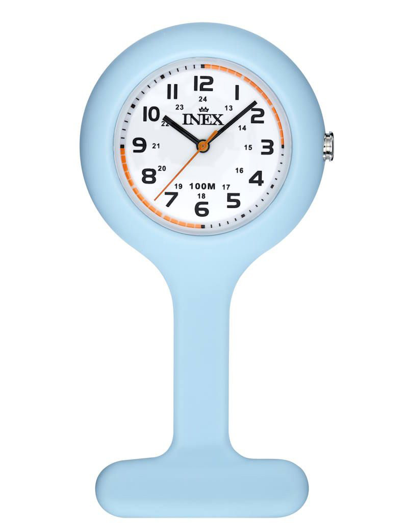 Inex Nurse Watch A47128S8A - - Blå - Unisex - - Härdat mineralglas