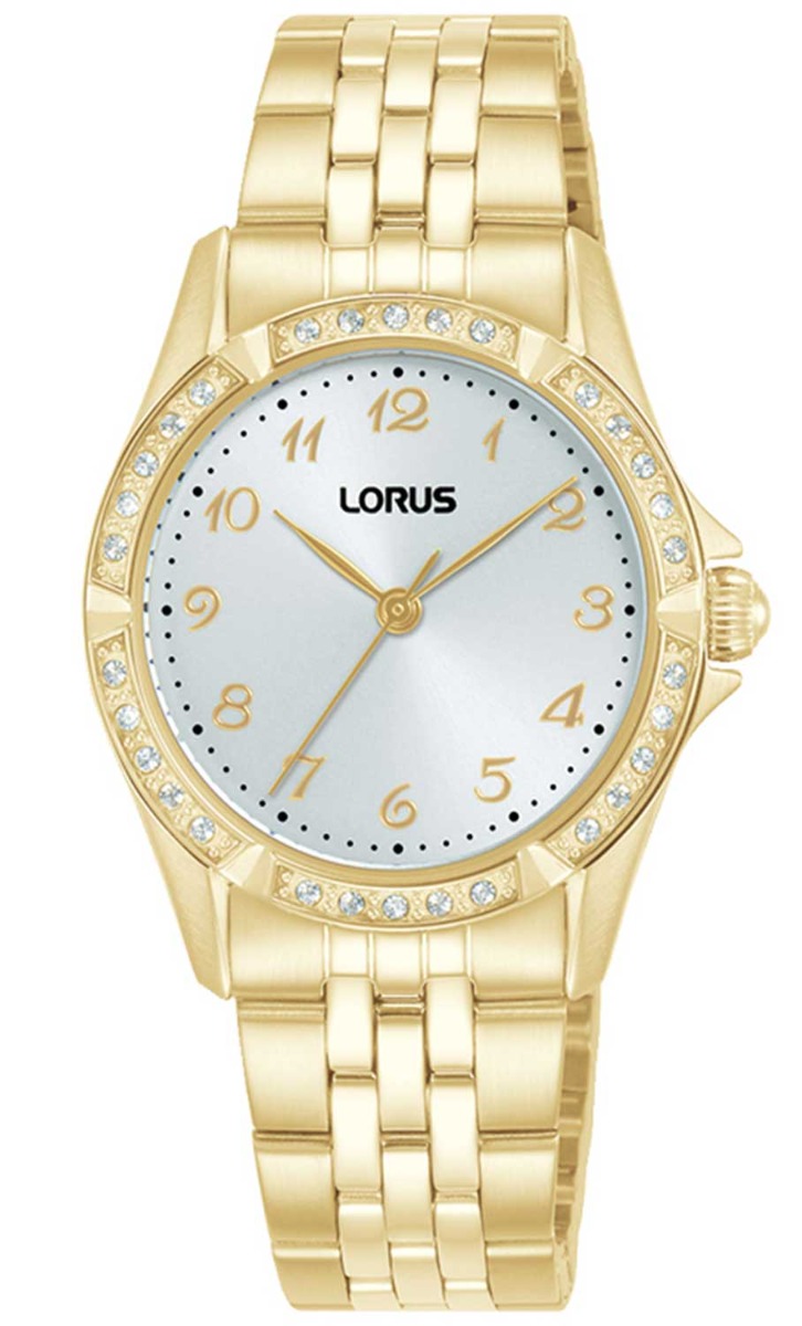 Lorus Ladies Classic RG250YX9 - Quartz - Guld - Damklocka - Rostfri stål - Härdat mineralglas