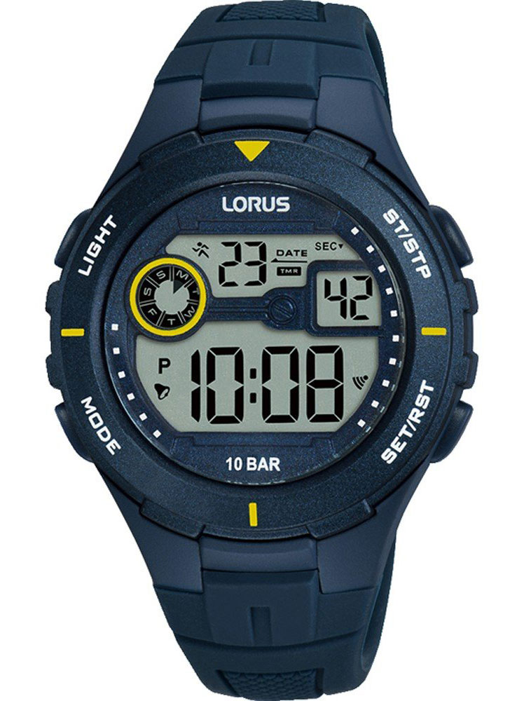 Lorus Kids R2383PX9 - Digitalt - Blå - Barnklocka - Silikon - Resin