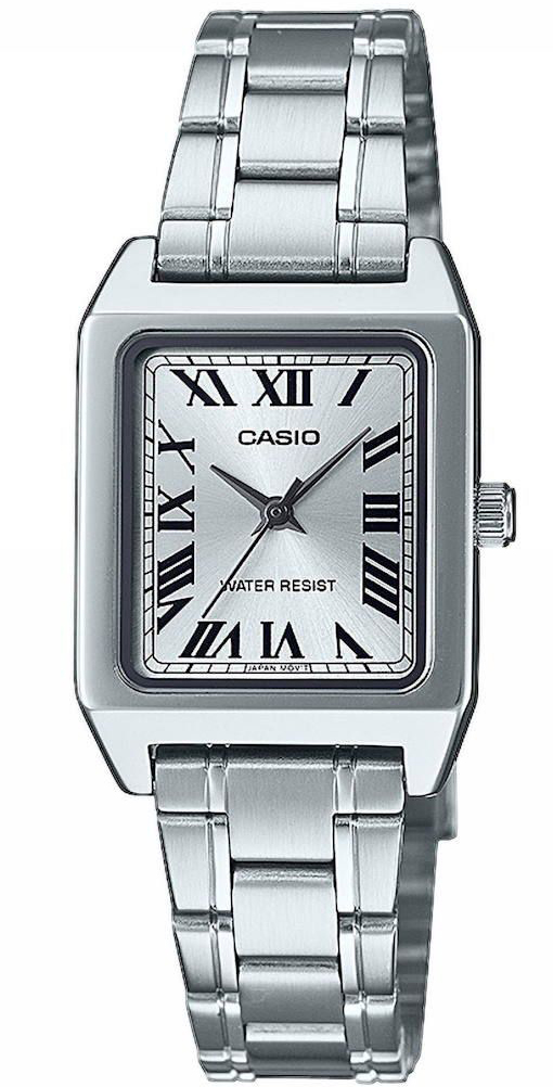 Casio Collection LTP-B150D-7BEF - Quartz - Silver - Damklocka - Rostfri stål - Härdat mineralglas