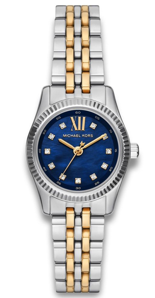 Michael Kors Micro Lexington MK4865 - Quartz - Silver - Damklocka - Rostfri stål - Härdat mineralglas
