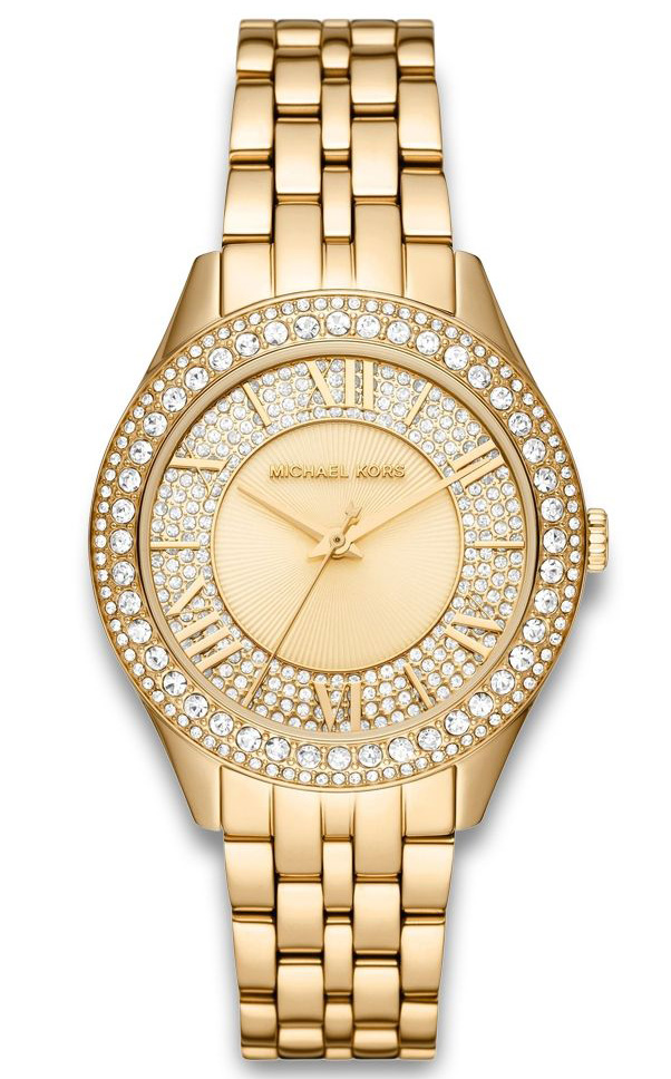 Michael Kors Harlowe MK4709 - Quartz - Guld - Damklocka - Rostfri stål - Härdat mineralglas