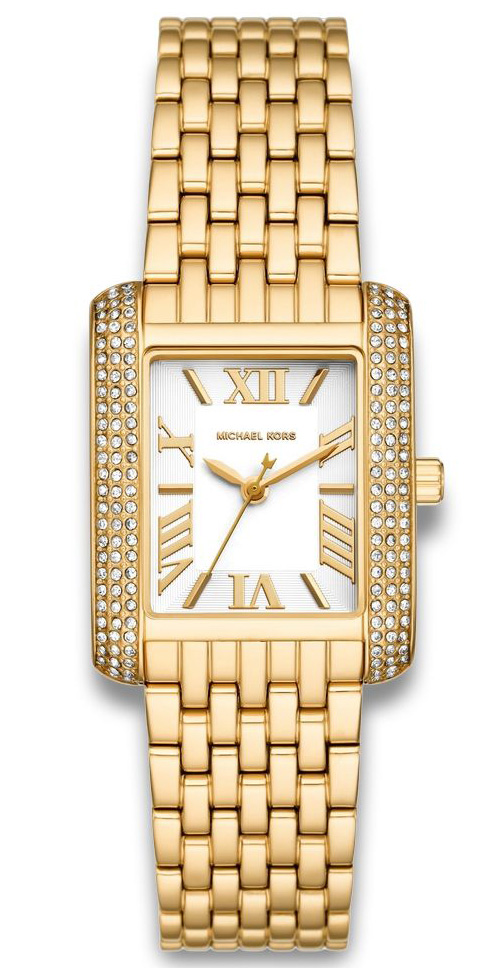 Michael Kors Emery MK4826 - Quartz - Guld - Damklocka - Rostfri stål - Härdat mineralglas