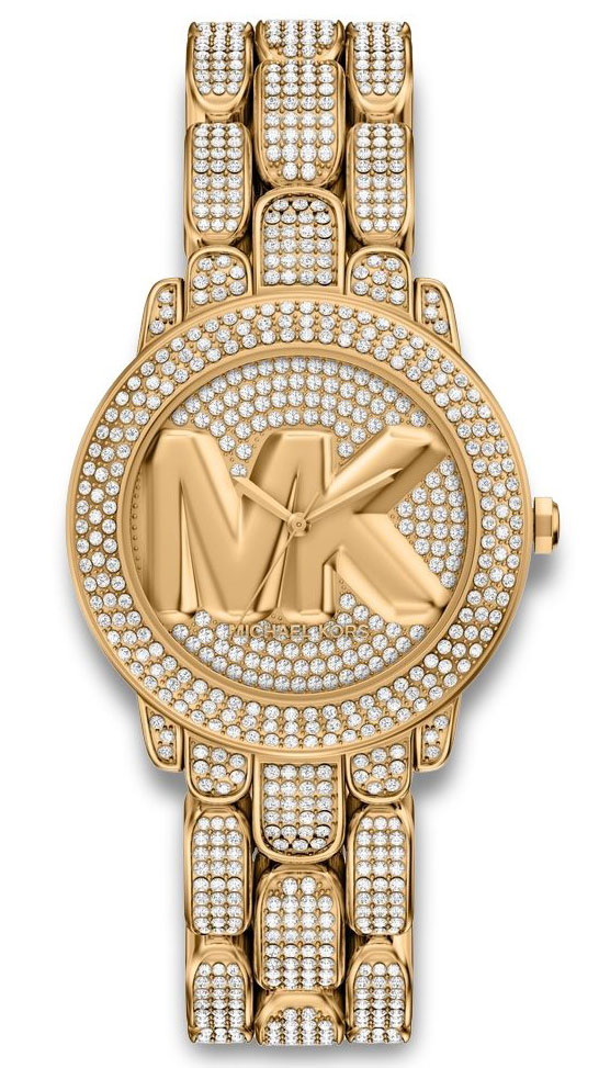 Michael Kors Phoebe MK7565 - Quartz - Guld - Damklocka - Rostfri stål - Härdat mineralglas