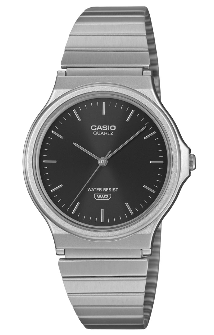 Casio Timeless MQ-24DA-1AEF - Quartz - Silver - Unisex - Rostfri stål - Resin