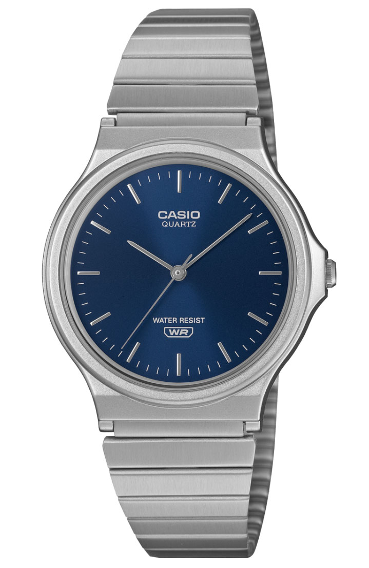 Casio Timeless MQ-24DA-2AEF - Quartz - Silver - Unisex - Rostfri stål - Resin