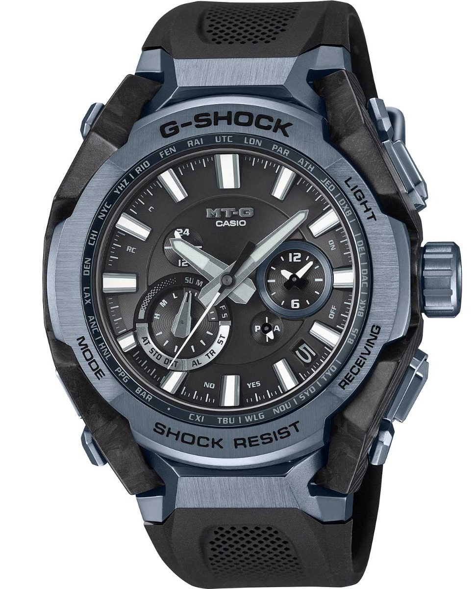 Casio G-Shock MTG-B4000 Series MTG-B4000B-1A2ER - Quartz - Svart - Herrklocka - Harts - Safir