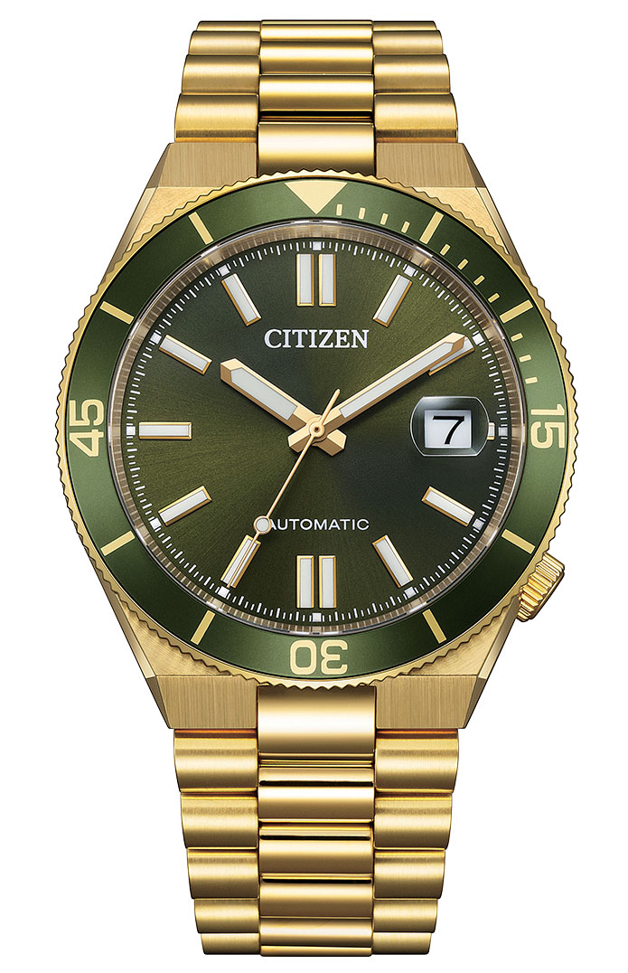 Citizen Tsuyosa Automatic NJ0232-53X - Automatisk - Guld - Herrklocka - Rostfri stål - Safir