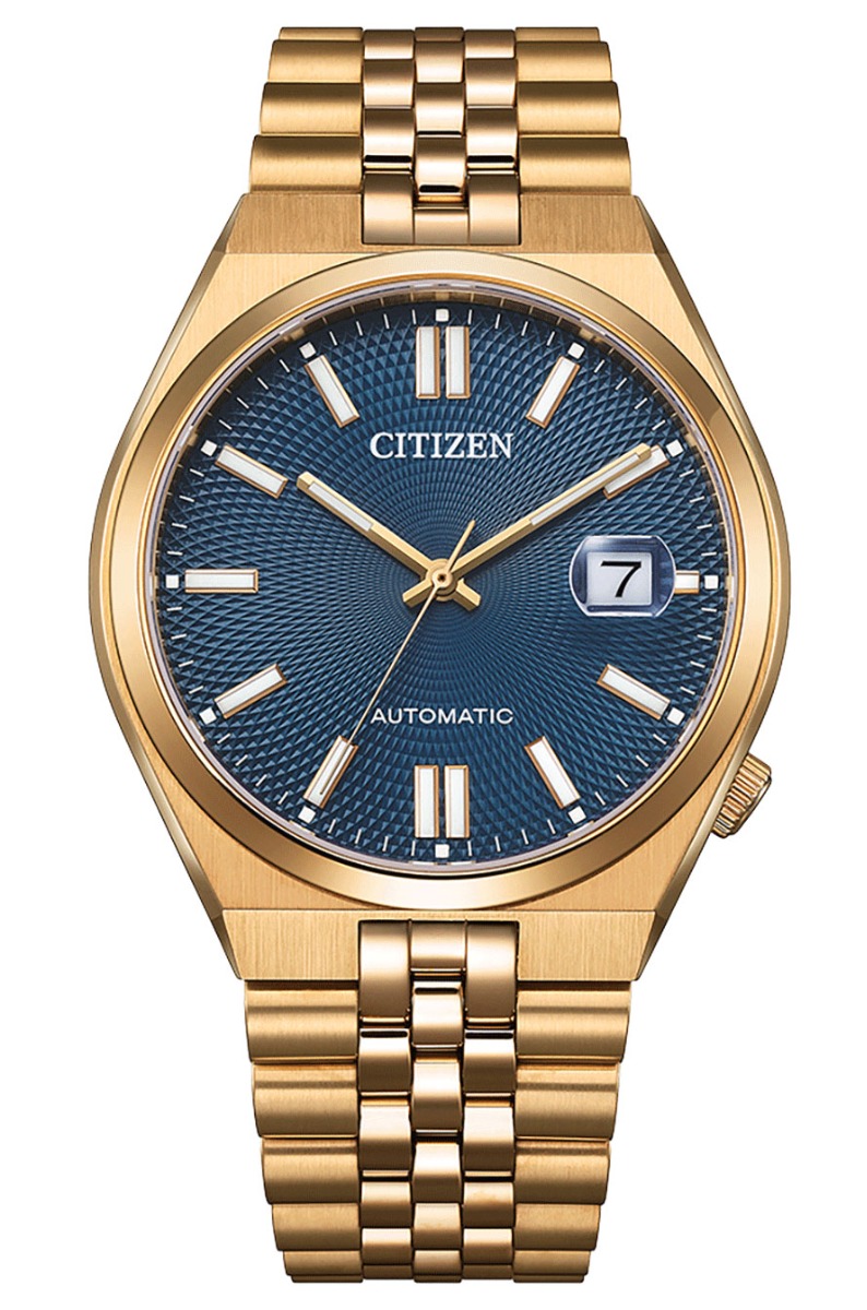 Citizen Tsuyosa Automatic NK0023-57L - Automatisk - Rött guld - Herrklocka - Rostfri stål - Safir