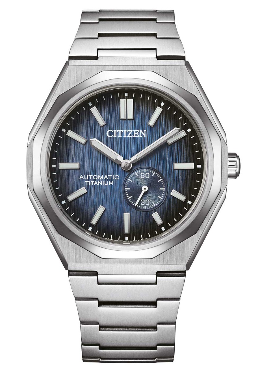 Citizen Super Titanium Zenshin 60 NK5020-58M - Automatisk - Titan Vit - Herrklocka - Titan - Safir