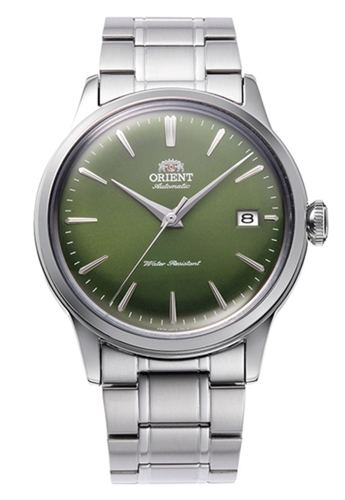 Orient Bambino RA-AC0M09E - Automatisk - Silver - Herrklocka - Rostfri stål - Härdat mineralglas