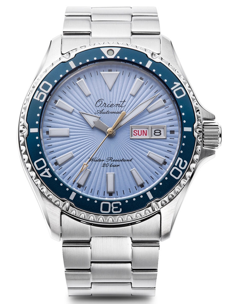 Orient Kamasu 75 Anniversary Limited Edition RA-AA0823L - Automatisk - Silver - Herrklocka - Rostfri stål - Safir