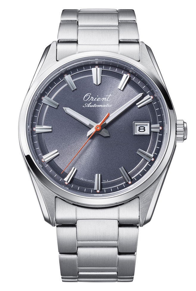 Orient Stretto Date 75 Anniversary RA-AC0R04N - Automatisk - Silver - Herrklocka - Rostfri stål - Safir