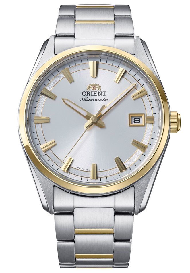 Orient Stretto Date RA-AC0R01S - Automatisk - Silver - Herrklocka - Rostfri stål - Safir