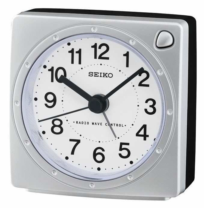 Funktionell väckarklocka - Seiko Alarm Clock QHR201S - - - - -