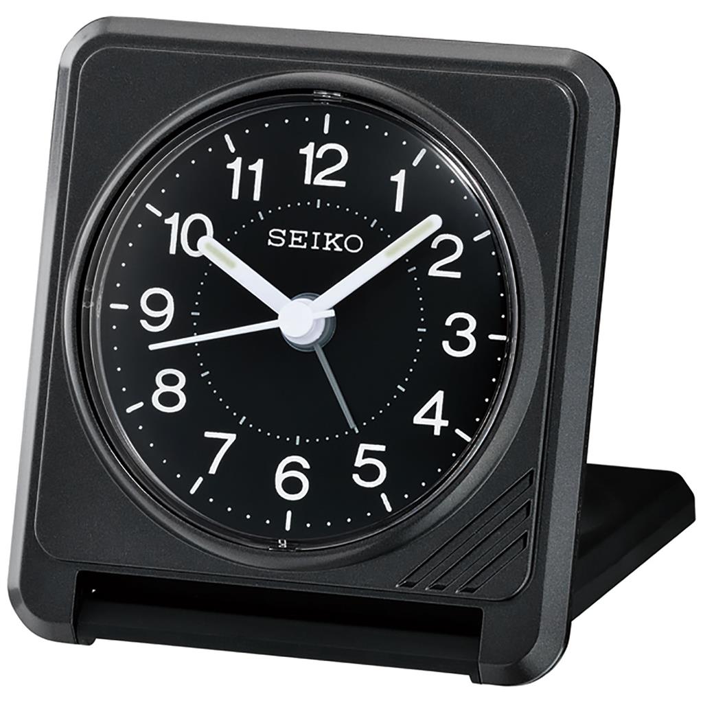 Seiko Travel Alarm Clock QHT015K - - - - -