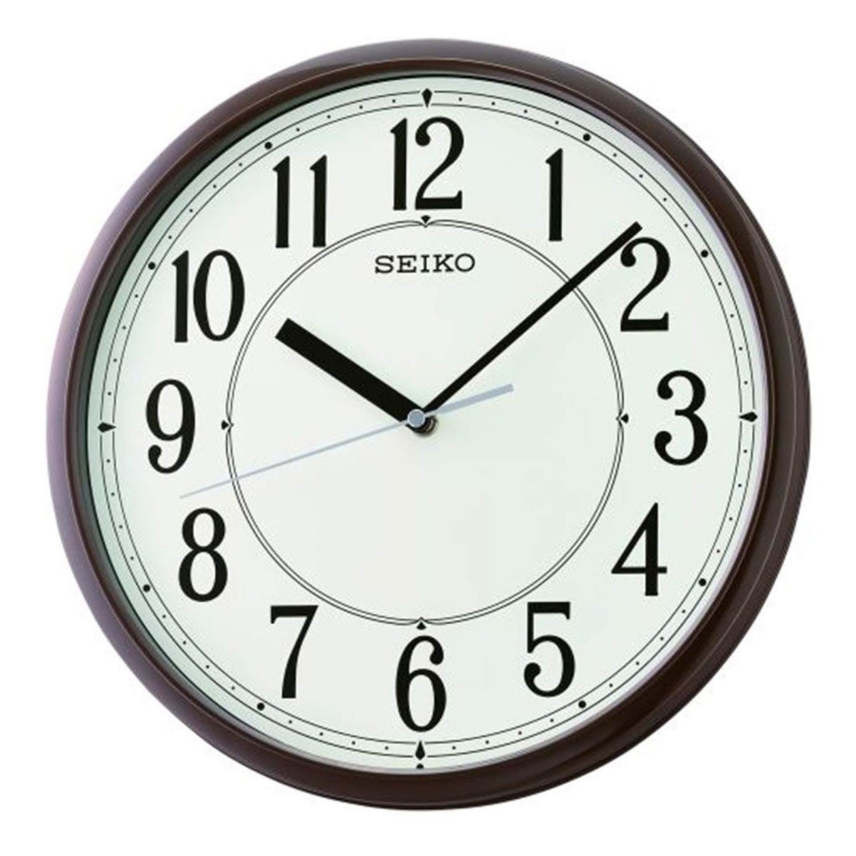 Seiko Wall Clock QXA756B - Quartz - Brun - - - Akryl