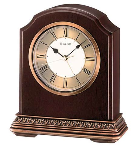 Seiko Desk Clock QXE018B - Quartz - Trä - - - Akryl