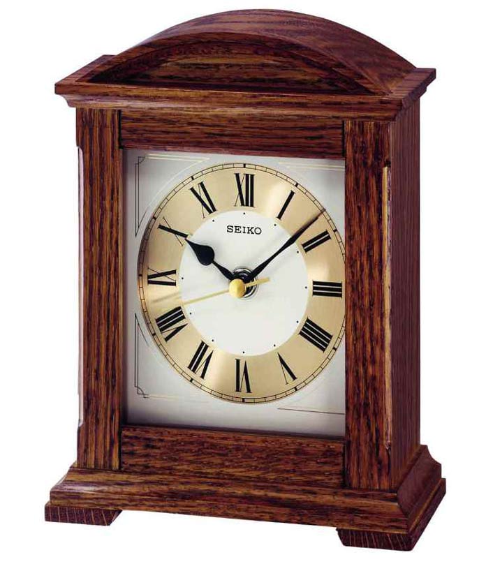 Seiko Desk Clock QXG123B - Quartz - Trä - - - Akryl