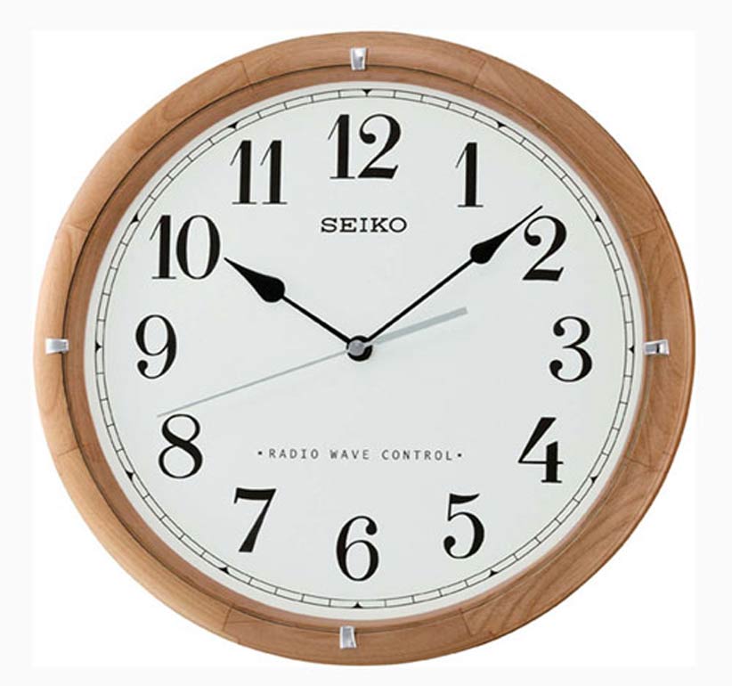 Seiko Wall Clock QXR208Z - Quartz - Trä - - - Akryl