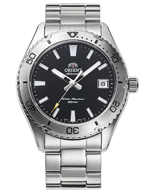 Orient Sports Mako RA-AC0Q01B - Automatisk - Silver - Herrklocka - Rostfri stål - Safir