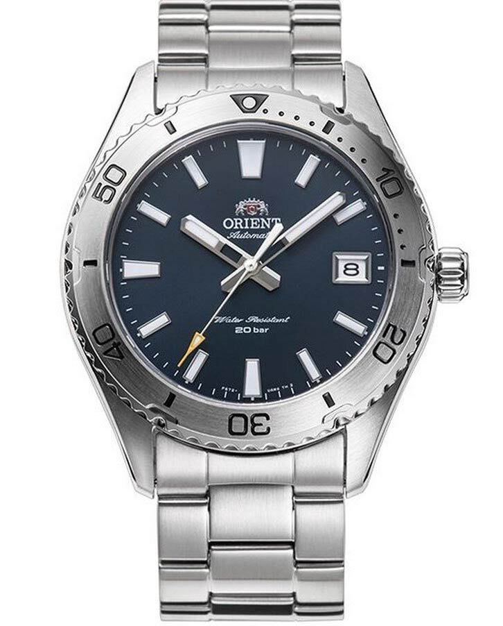 Orient Sports Mako RA-AC0Q02L - Automatisk - Silver - Herrklocka - Rostfri stål - Safir