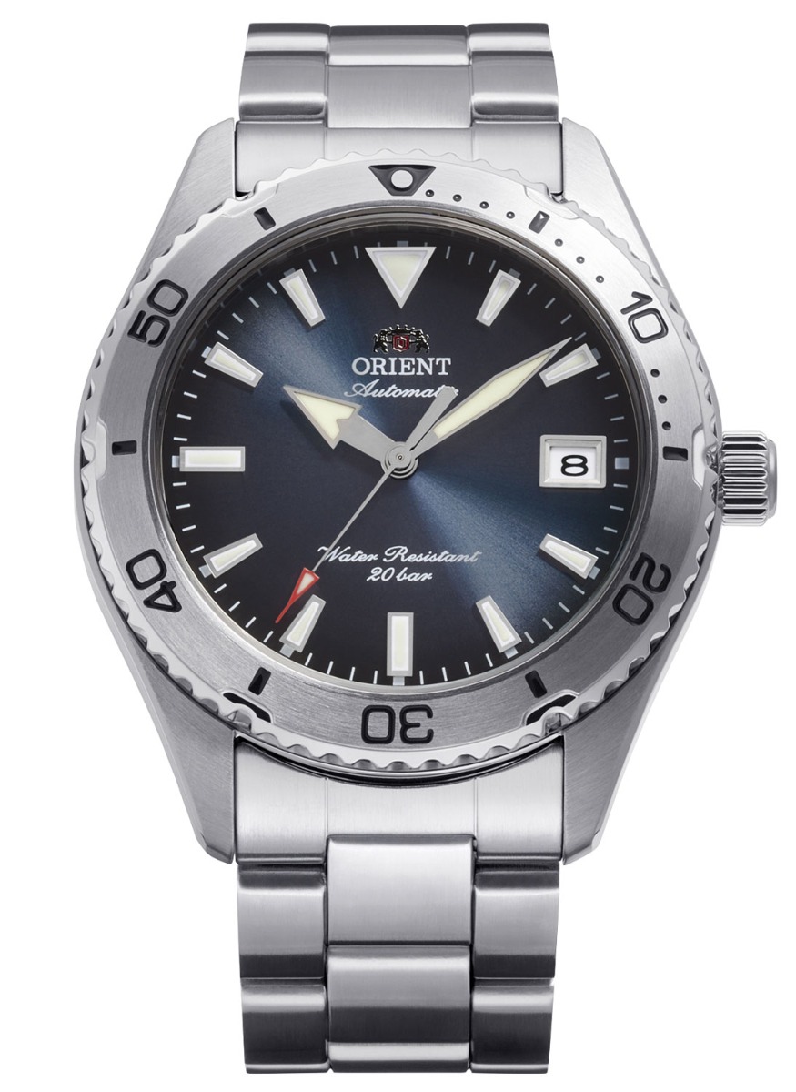 Orient Mako Diver Design 40 RA-AC0Q14L - Automatisk - Silver - Herrklocka - Rostfri stål - Safir
