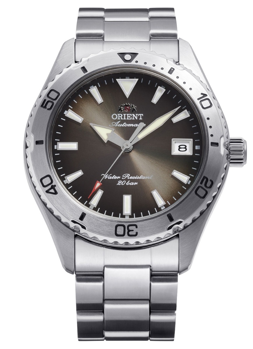 Orient Mako Diver Design 40 RA-AC0Q15Y - Automatisk - Silver - Herrklocka - Rostfri stål - Safir