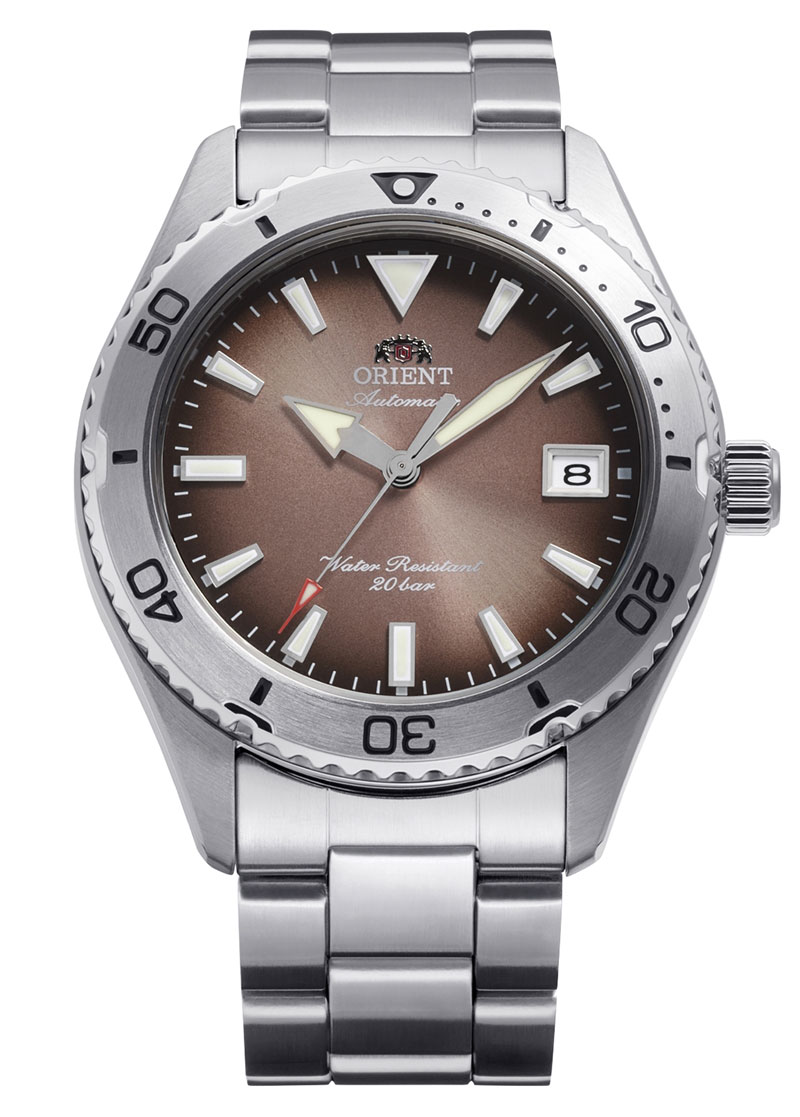 Orient Mako Diver Design 40 Limited RA-AC0Q17Y - Automatisk - Silver - Herrklocka - Rostfri stål - Safir