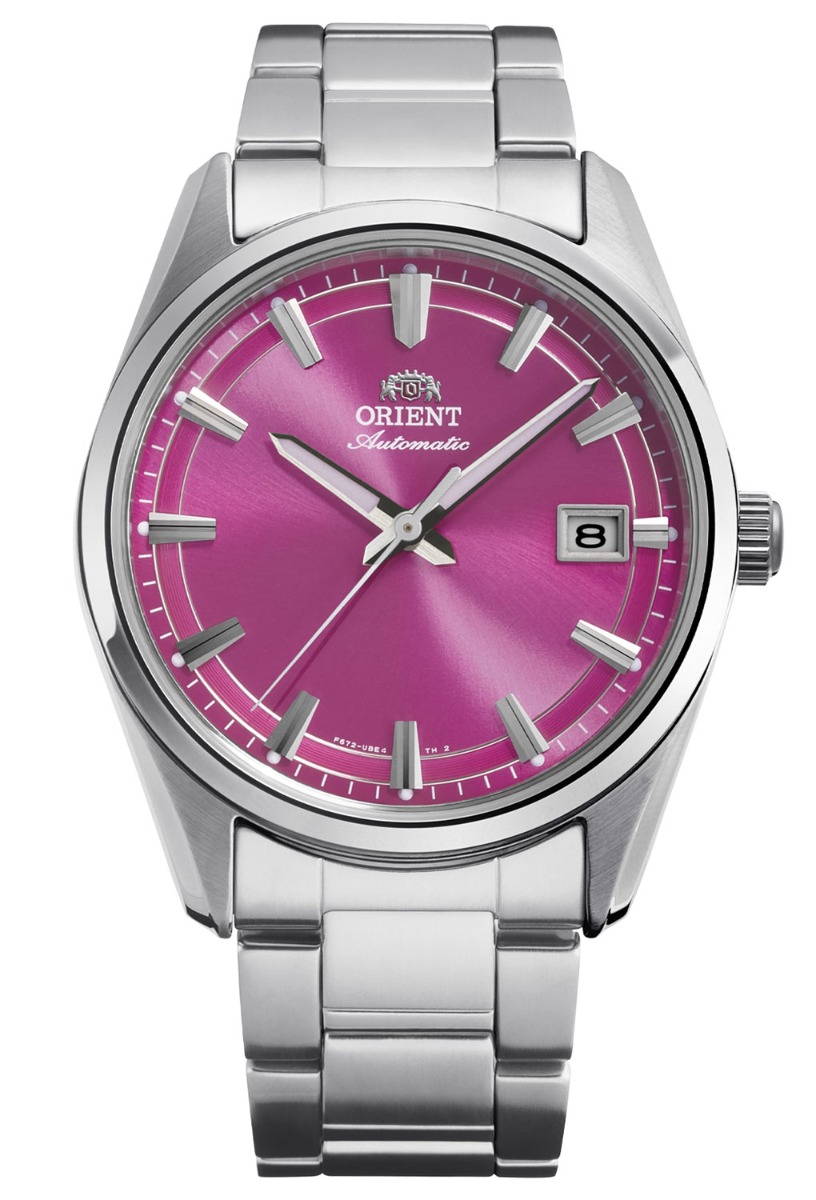 Orient Stretto Date Limited RA-AC0R07P - Automatisk - Silver - Herrklocka - Rostfri stål - Safir