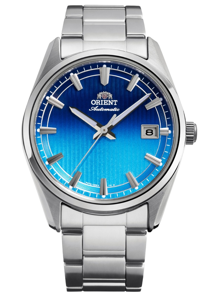 Orient Stretto Date Limited RA-AC0R09L - Automatisk - Silver - Herrklocka - Rostfri stål - Safir