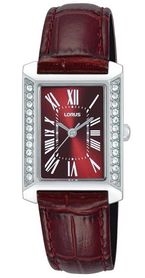 Lorus Ladies Classic RG239YX9 - Quartz - Silver - Damklocka - Läder - Härdat mineralglas