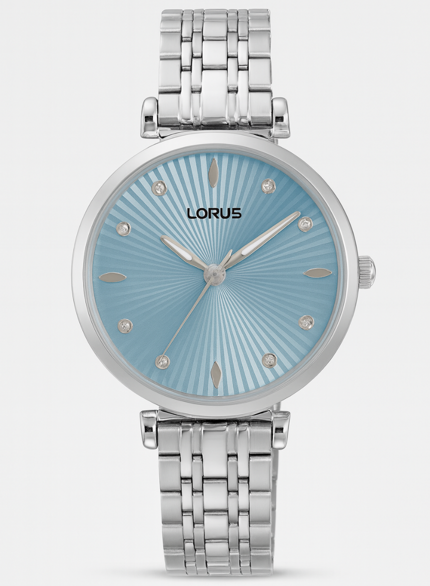 Lorus Classic Ladies RG257XX9 - Quartz - Silver - Damklocka - Rostfri stål - Härdat mineralglas