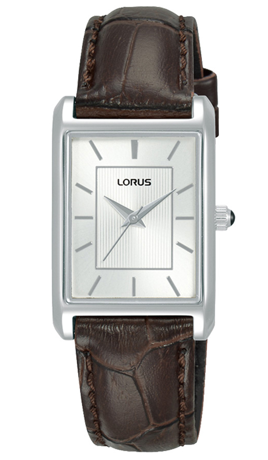 Lorus Ladies RG289VX9 - Quartz - Silver - Damklocka - Läder - Härdat mineralglas