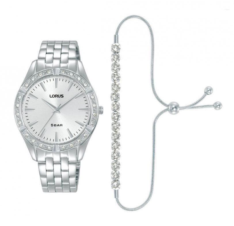 Lorus Ladies Classic RG289XX9 - Quartz - Silver - Damklocka - Rostfri stål - Härdat mineralglas