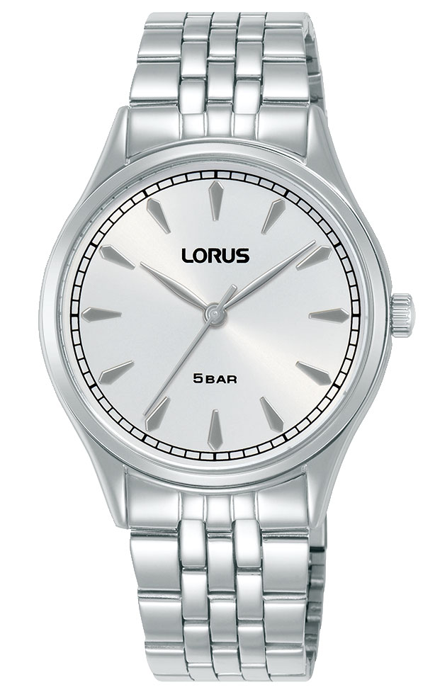 Lorus Ladies Classic RG293YX9 - Quartz - Silver - Damklocka - Rostfri stål - Härdat mineralglas